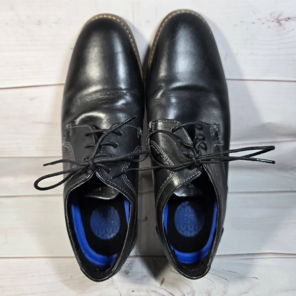 Nunn Bush Men's Westwood Oxford Dress Shoe - Black Size 9.5M‎